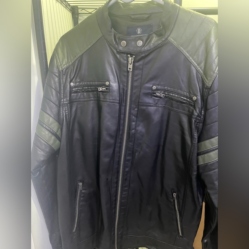 David Bitton Buffalo Leather Jacket